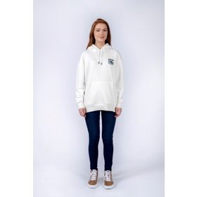 Lee Cooper 241 LCF 241003 Kındy Kapüşon Yaka Kırık Beyaz Kadın Sweatshirt