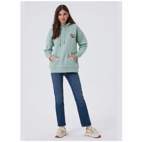 Lee Cooper 241 LCF 241003 KINDY Kapüşon Yaka Mint Kadın Sweatshirt