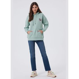 Lee Cooper 241 LCF 241003 KINDY Kapüşon Yaka Mint Kadın Sweatshirt