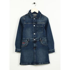 Lee Cooper 241 LCG 144001 İndigo Kız Çocuk Elbise