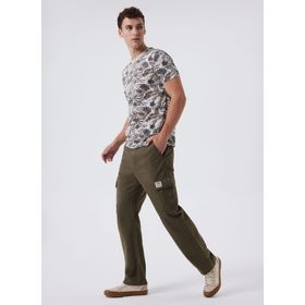Lee Cooper 241 LCM 221005 Haki Erkek Chino Pantolon