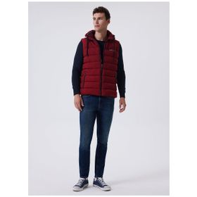 Lee Cooper 241 LCM 235001 CASPIAN Bordo Erkek Yelek