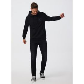Lee Cooper 241 LCM 241021 Siyah Magestic Kapüşon Yaka Erkek Sweatshirt
