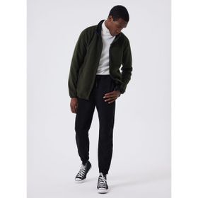 Lee Cooper 241 LCM 241028 Haki Erkek Polar Sweatshirt