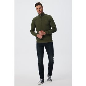Lee Cooper 241 LCM 241062 Dylen Haki Erkek Sweatshirt