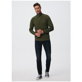 Lee Cooper 241 LCM 241062 Dylen Haki Erkek Sweatshirt