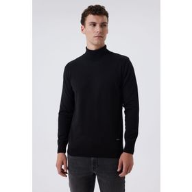 Lee Cooper 241 LCM 241070 Siyah Martens Balıkçı Yaka Erkek Kazak