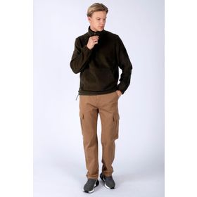 Lee Cooper 241 LCM 241074 Haki Felix Erkek Sweatshirt