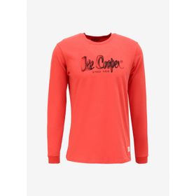 Lee Cooper 241 LCM 242002 O Yaka Kırmızı Erkek T-Shirt