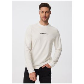 Lee Cooper 241 LCM 242003 O Yaka Kırık Beyaz Erkek T-Shirt