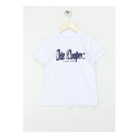 Lee Cooper 242 LCB 242002 Beyaz Baskılı Erkek T-shirt