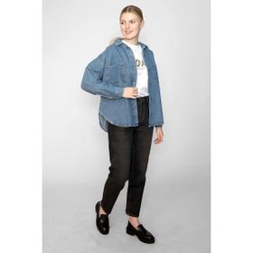 Lee Cooper 242 LCF 131001 Açık Lacivert Denim Kadın Ceket
