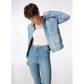Lee Cooper 242 LCF 131005 Linda Mavi Denim Kadın Ceket