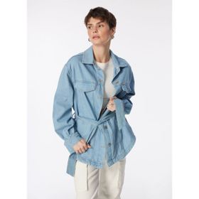 Lee Cooper 242 LCF 131008 Açık Mavi Denim Kadın Ceket