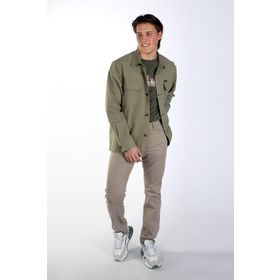 Lee Cooper 242 LCM 231003 Haki Newkar Erkek Dokuma Ceket