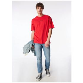 Lee Cooper 242 LCM 242006 Kırmızı Aylex Erkek T-shirt