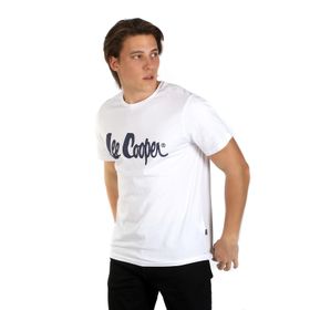 Lee Cooper 242 LCM 242017 Beyaz Londonlogo Erkek T-shirt