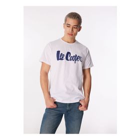 Lee Cooper 242 LCM 242017 Beyaz Londonlogo Erkek T-shirt