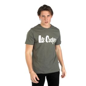 Lee Cooper 242 LCM 242017 Haki Londonlogo Erkek T-shirt