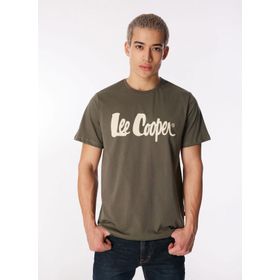 Lee Cooper 242 LCM 242017 Haki Londonlogo Erkek T-shirt