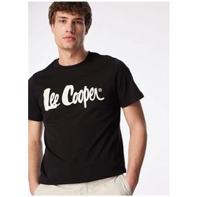 Lee Cooper 242 LCM 242017 Siyah Londonlogo Erkek T-shirt