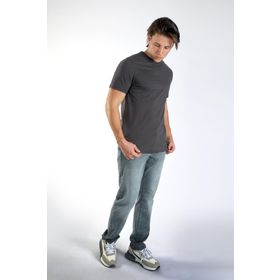 Lee Cooper 242 LCM 242019 Antrasit Baselo Erkek T-shirt