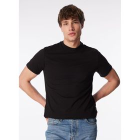 Lee Cooper 242 LCM 242019 Baselo Siyah Yuvarlak Yaka Erkek T-Shirt
