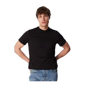 Lee Cooper 242 LCM 242019 Baselo Siyah Yuvarlak Yaka Erkek T-Shirt