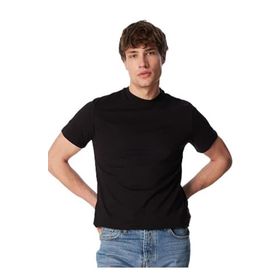 Lee Cooper 242 LCM 242019 Baselo Siyah Yuvarlak Yaka Erkek T-Shirt