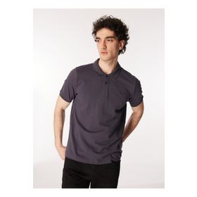 Lee Cooper 242 LCM 242025 Antrasit Polo Yaka Erkek T-shirt