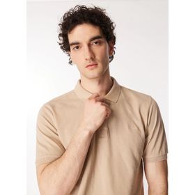 Lee Cooper 242 LCM 242025 Bej Polo Yaka Erkek T-shirt