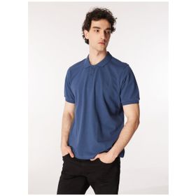 Lee Cooper 242 LCM 242025 İndigo Polo Yaka Erkek T-shirt