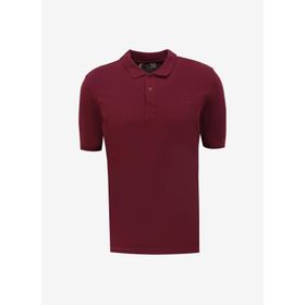 Lee Cooper 242 LCM 242025 Mürdüm Polo Yaka Erkek T-shirt