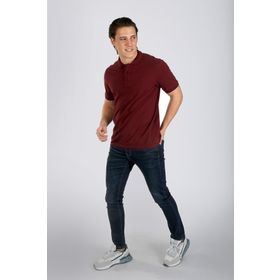 Lee Cooper 242 LCM 242025 Mürdüm Polo Yaka Erkek T-shirt