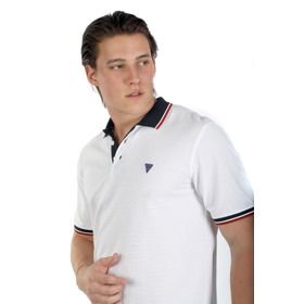 Lee Cooper 242 LCM 242029 Beyaz Jasec Erkek Polo Yaka T-shirt