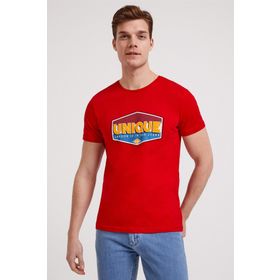 Lee Cooper 242025 Kırmızı Erkek T-Shirt