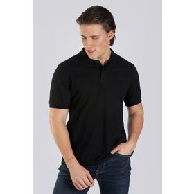 Lee Cooper 242025 Siyah Polo Yaka Erkek T-shirt