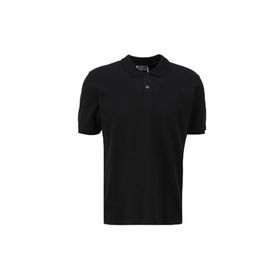 Lee Cooper 242025 Siyah Polo Yaka Erkek T-shirt