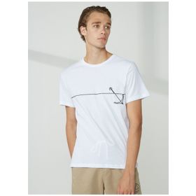 Lee Cooper 242030 Beyaz Erkek T-Shirt