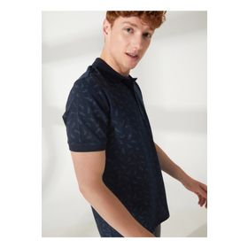 Lee Cooper 242033 Polo Yaka Lacivert Erkek T-Shirt
