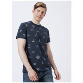 Lee Cooper 242047 Caesar İndigo Erkek Polo T-Shirt