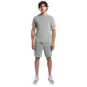 Lee Cooper 252 LCM 242008 Naul Gri Yuvarlak Yaka Erkek T-Shirt