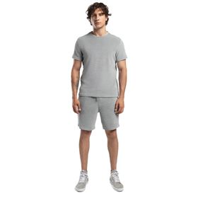 Lee Cooper 252 LCM 242008 Naul Gri Yuvarlak Yaka Erkek T-Shirt