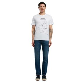 Lee Cooper 252 LCM 242037 England Beyaz Yuvarlak Yaka Erkek T-Shirt