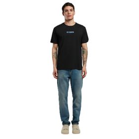 Lee Cooper 252 LCM 242053 Maxwell Siyah Yuvarlak Yaka Erkek T-Shirt