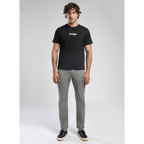 Lee Cooper 252 LCM 242056 PIO Siyah Yuvarlak Yaka Erkek T-Shirt
