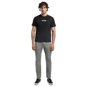 Lee Cooper 252 LCM 242056 PIO Siyah Yuvarlak Yaka Erkek T-Shirt