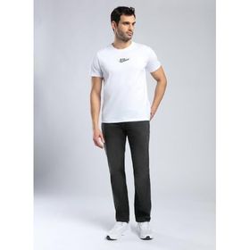 Lee Cooper 252 LCM 242057 Santino Beyaz Yuvarlak Yaka Erkek T-Shirt