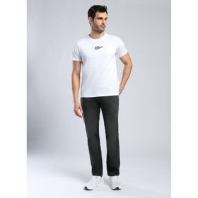 Lee Cooper 252 LCM 242057 Santino Beyaz Yuvarlak Yaka Erkek T-Shirt