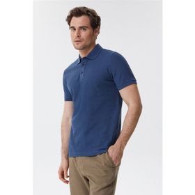 Lee Cooper 625242049 Lacivert Erkek Tylen Polo Yaka T-shirt